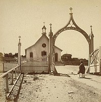 Gate of Calvary, Photo by Edweard Muybridge